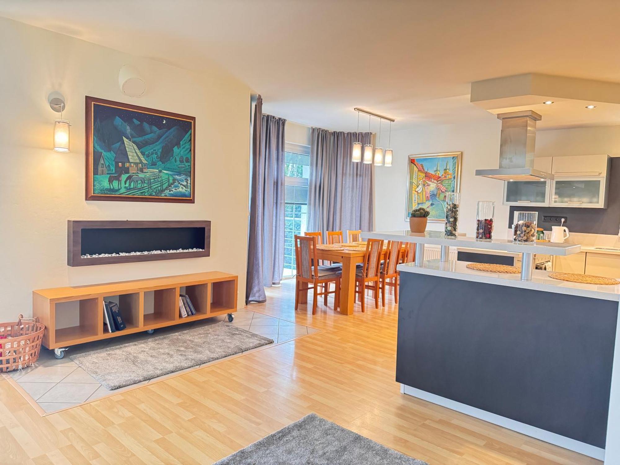 Diamondvilla, 4 Bedroom Apartment, Garden & Spa Prague Luaran gambar